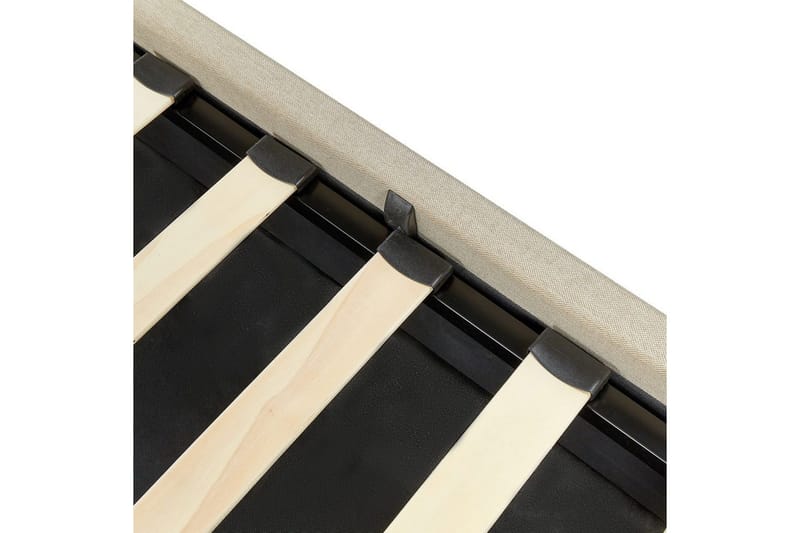 Säng med förvaring Dreux - Beige, svart, 160x200 cm - Möbler - Säng - Säng med förvaring