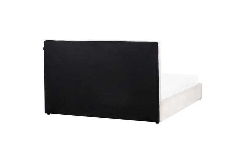 Säng med förvaring Lagord - Off-white, Svart, 180x200 cm - Möbler - Säng - Säng med förvaring