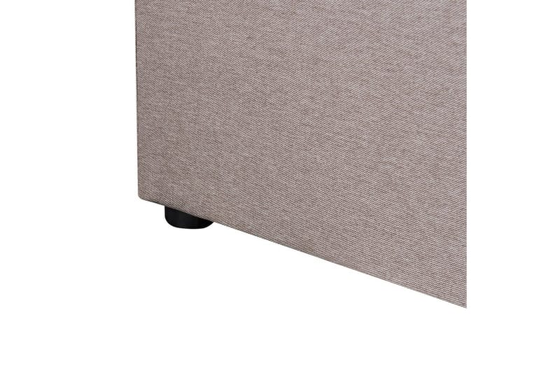 Säng med förvaring Lagord - Taupe, svart, 160x200 cm - Möbler - Säng - Säng med förvaring