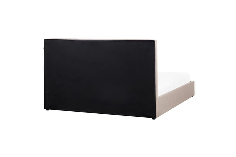Säng med förvaring Lagord - Taupe, svart, 180x200 cm - Möbler - Säng - Säng med förvaring