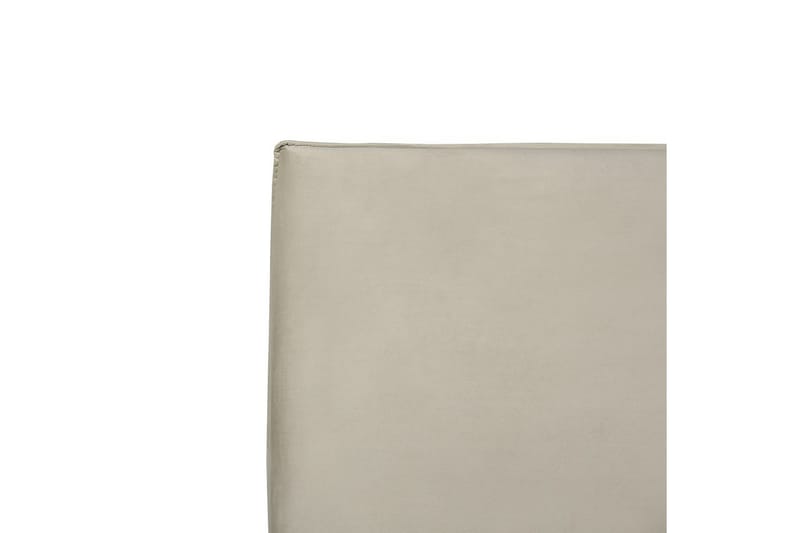 Säng med förvaring Lavaur - Taupe/Sammet, 180x200 cm - Möbler - Säng - Säng med förvaring