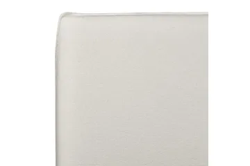 Säng med förvaring Lavaur - Vit/Bouclé, 180x200 cm - Möbler - Säng - Säng med förvaring