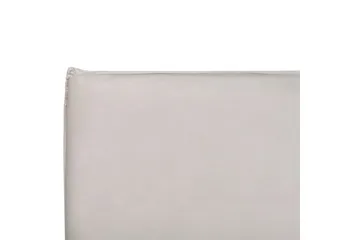 Säng med förvaring Lavaur - Vit/Sammet, 160x200 cm - Möbler - Säng - Säng med förvaring