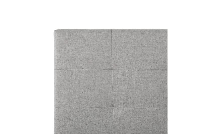 Säng med förvaring Lorient - Grå/Polyester, 180x200 cm - Möbler - Säng - Säng med förvaring
