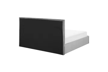 Säng med förvaring Lorient - Grå/Sammet, 160x200 cm - Möbler - Säng - Säng med förvaring