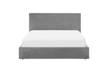 Säng med förvaring Lorient - Grå/Sammet, 180x200 cm - Möbler - Säng - Säng med förvaring
