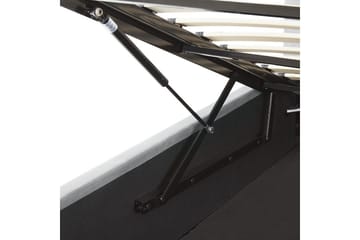 Säng med förvaring Lorient - Grå/Sammet, 180x200 cm - Möbler - Säng - Säng med förvaring