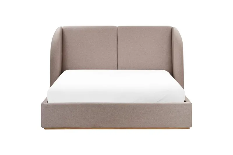Säng med förvaring Monestier - Beige, 160x200 cm - Möbler - Säng - Säng med förvaring