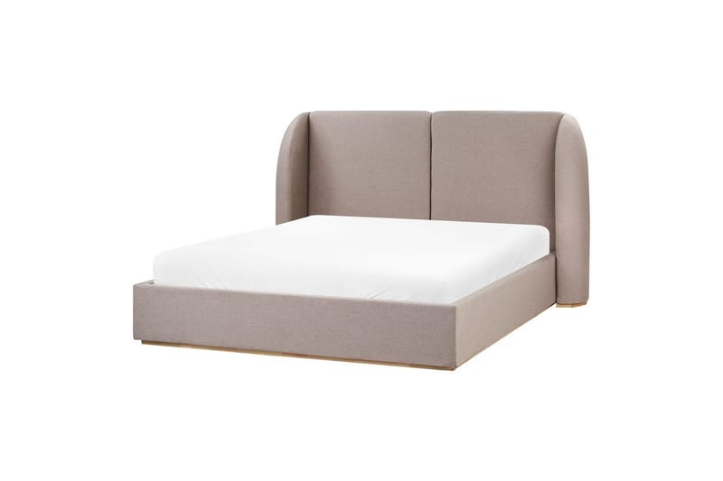 Säng med förvaring Monestier - Beige, 160x200 cm - Möbler - Säng - Säng med förvaring