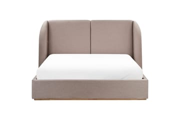 Säng med förvaring Monestier - Beige, 160x200 cm - Möbler - Säng - Säng med förvaring