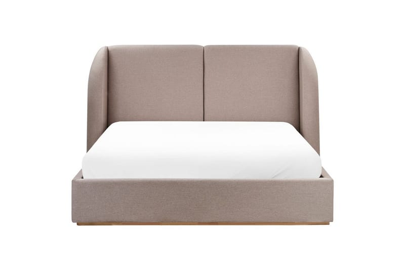 Säng med förvaring Monestier - Beige, 160x200 cm - Möbler - Säng - Säng med förvaring