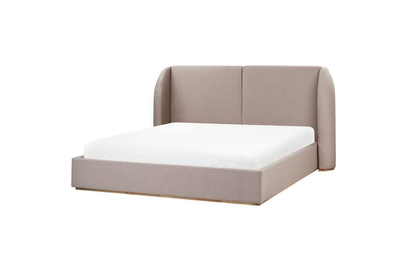 Säng med förvaring Monestier - Beige, 180x200 cm - Möbler - Säng - Säng med förvaring