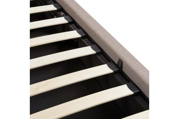 Säng med förvaring Monestier - Beige, 180x200 cm - Möbler - Säng - Säng med förvaring