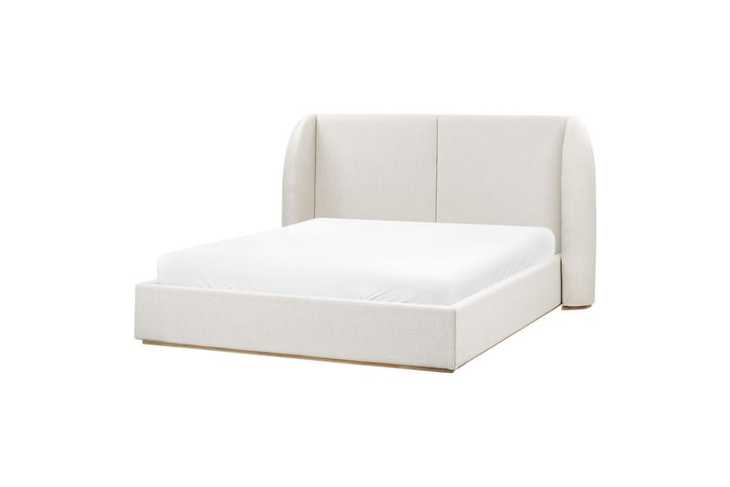 Säng med förvaring Monestier - Vit, 160x200 cm - Möbler - Säng - Säng med förvaring