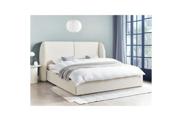 Säng med förvaring Monestier - Vit, 180x200 cm - Möbler - Säng - Säng med förvaring