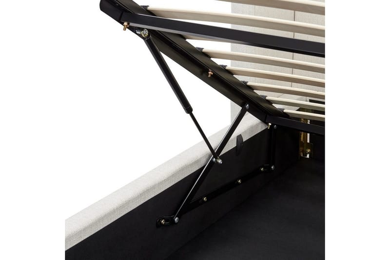 Säng med förvaring Monestier - Vit, 180x200 cm - Möbler - Säng - Säng med förvaring