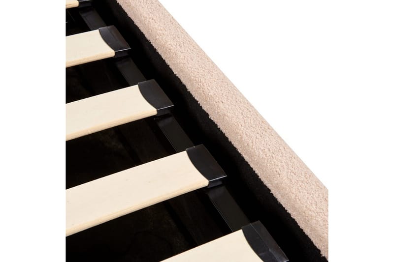 Säng med förvaring Orbey - Beige, 140x200 cm - Möbler - Säng - Säng med förvaring