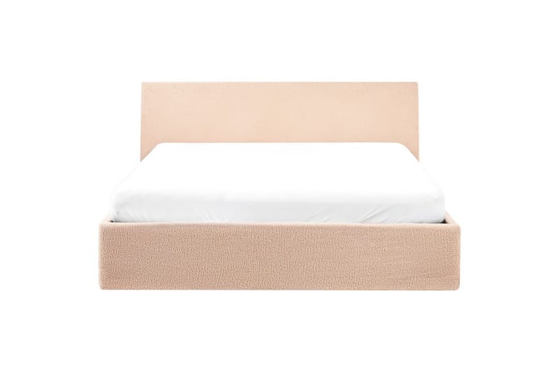 Säng med förvaring Orbey - Beige, 140x200 cm - Möbler - Säng - Säng med förvaring