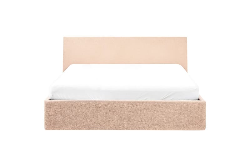 Säng med förvaring Orbey - Beige, 140x200 cm - Möbler - Säng - Säng med förvaring