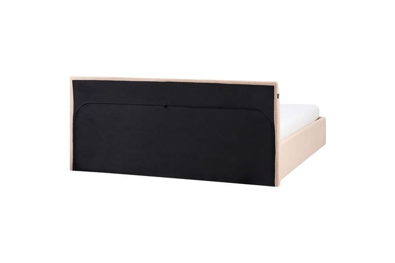 Säng med förvaring Orbey - Beige, 180x200 cm - Möbler - Säng - Säng med förvaring