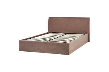Säng med förvaring Orbey - Brun, 140x200 cm - Möbler - Säng - Säng med förvaring