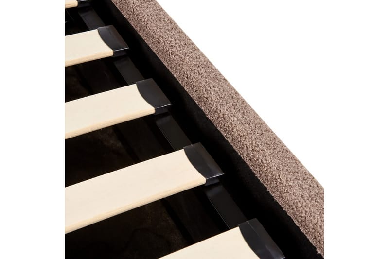 Säng med förvaring Orbey - Brun, 140x200 cm - Möbler - Säng - Säng med förvaring