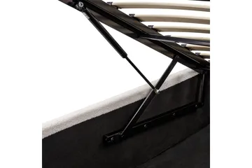 Säng med förvaring Orbey - Vit, 180x200 cm - Möbler - Säng - Säng med förvaring