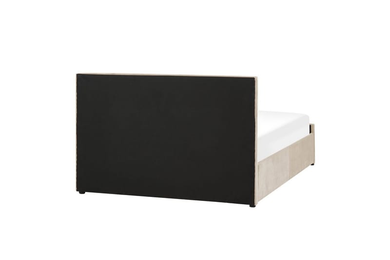 Säng med förvaring Rochefort - Beige, 140x200 cm - Möbler - Säng - Säng med förvaring