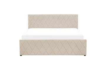 Säng med förvaring Rochefort - Beige, 160x200 cm - Möbler - Säng - Säng med förvaring