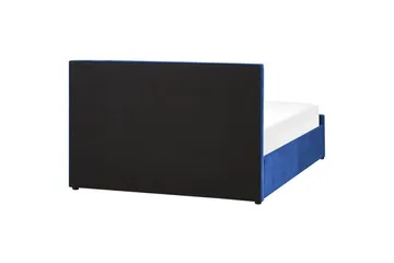 Säng med förvaring Rochefort - Blå, 140x200 cm - Möbler - Säng - Säng med förvaring