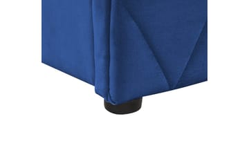 Säng med förvaring Rochefort - Blå, 140x200 cm - Möbler - Säng - Säng med förvaring