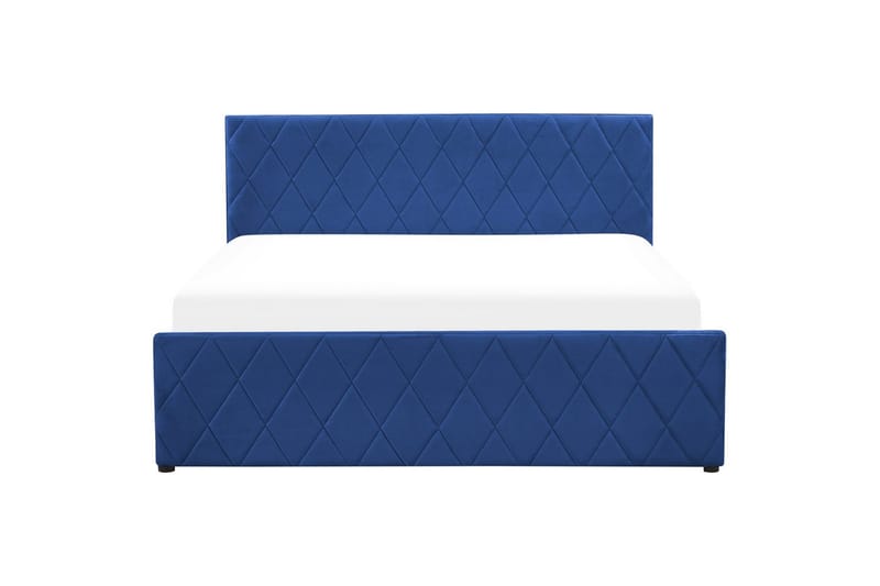 Säng med förvaring Rochefort - Blå, 160x200 cm - Möbler - Säng - Säng med förvaring