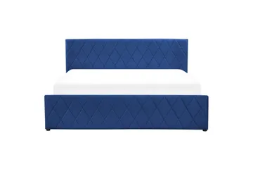 Säng med förvaring Rochefort - Blå, 180x200 cm - Möbler - Säng - Säng med förvaring