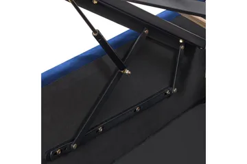 Säng med förvaring Rochefort - Blå, 180x200 cm - Möbler - Säng - Säng med förvaring