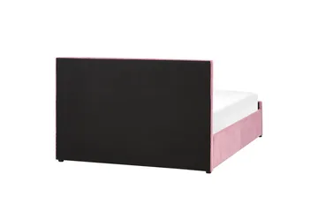 Säng med förvaring Rochefort - Rosa, 140x200 cm - Möbler - Säng - Säng med förvaring