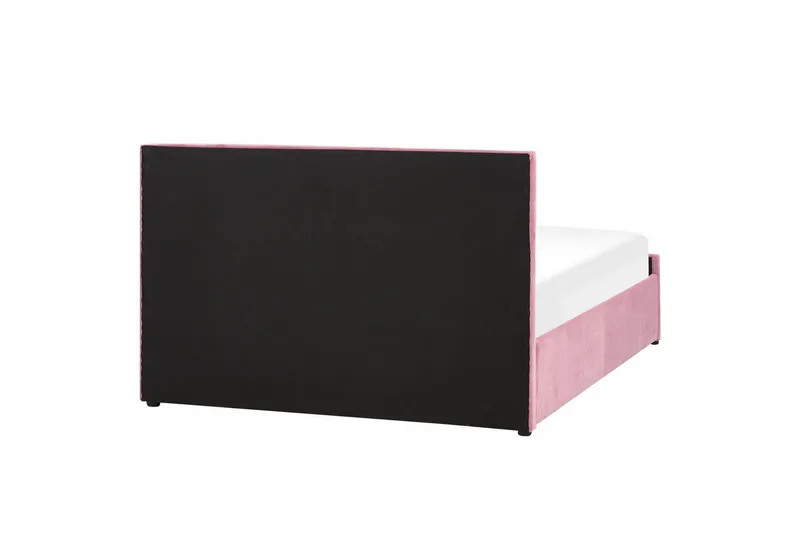 Säng med förvaring Rochefort - Rosa, 140x200 cm - Möbler - Säng - Säng med förvaring