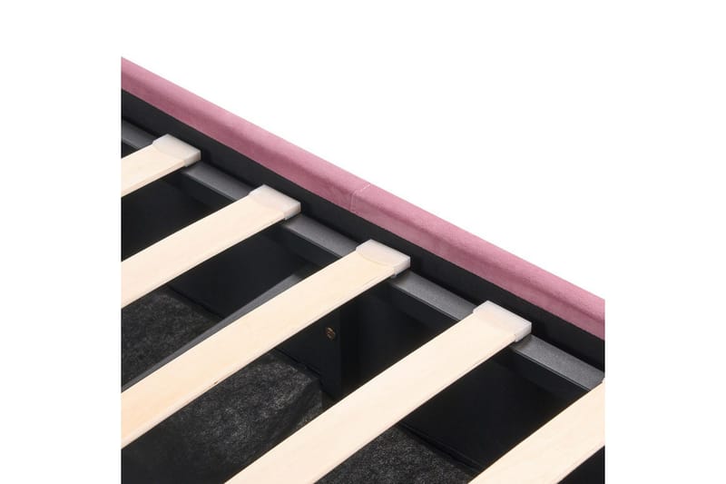 Säng med förvaring Rochefort - Rosa, 140x200 cm - Möbler - Säng - Säng med förvaring