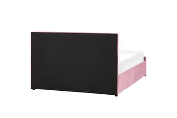 Säng med förvaring Rochefort - Rosa, 140x200 cm - Möbler - Säng - Säng med förvaring