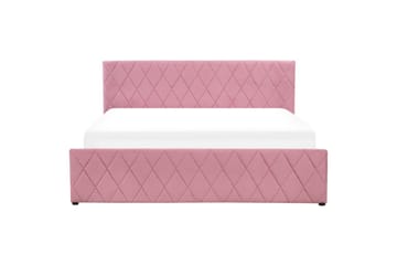 Säng med förvaring Rochefort - Rosa, 180x200 cm - Möbler - Säng - Säng med förvaring