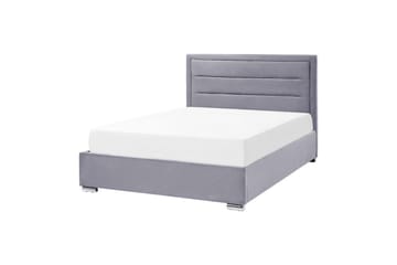 Säng med förvaring Rouen - Grå, 140x200 cm - Möbler - Säng - Säng med förvaring