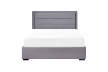 Säng med förvaring Rouen - Grå, 140x200 cm - Möbler - Säng - Säng med förvaring