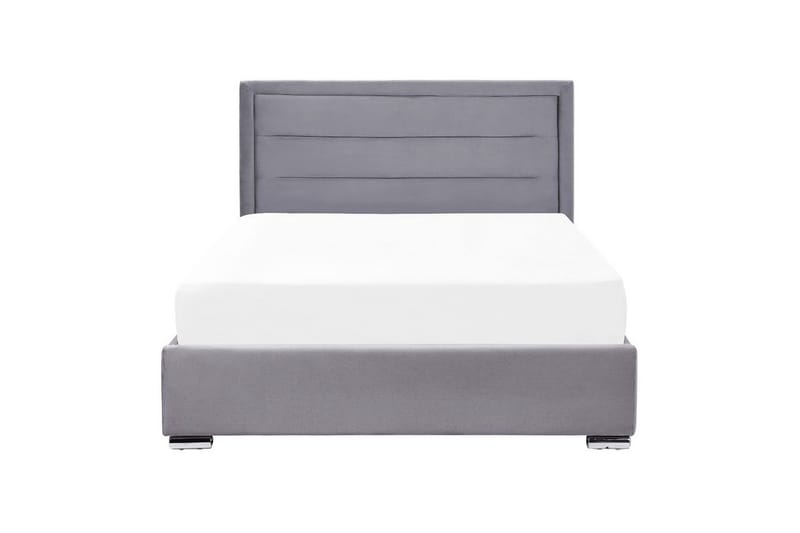 Säng med förvaring Rouen - Grå, 140x200 cm - Möbler - Säng - Säng med förvaring
