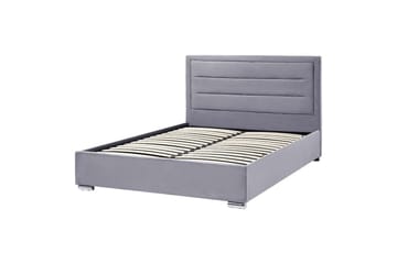 Säng med förvaring Rouen - Grå, 160x200 cm - Möbler - Säng - Säng med förvaring