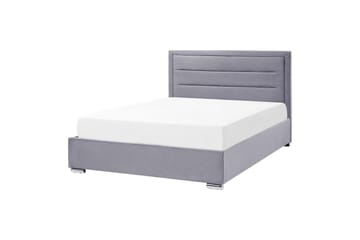 Säng med förvaring Rouen - Grå, 160x200 cm - Möbler - Säng - Säng med förvaring