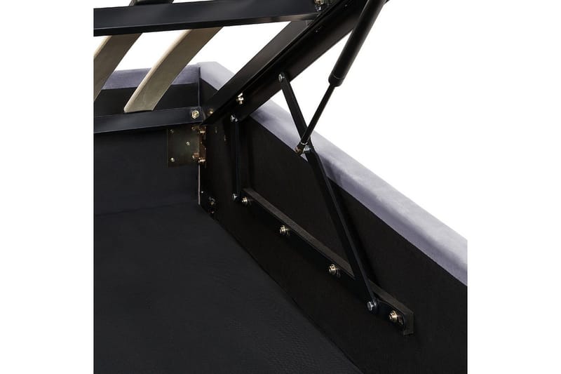 Säng med förvaring Rouen - Grå, 180x200 cm - Möbler - Säng - Säng med förvaring