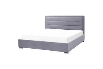 Säng med förvaring Rouen - Grå, 180x200 cm - Möbler - Säng - Säng med förvaring