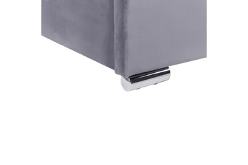 Säng med förvaring Rouen - Grå, 180x200 cm - Möbler - Säng - Säng med förvaring