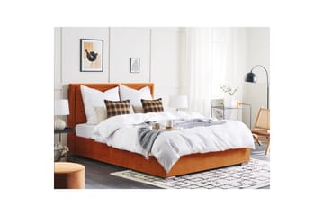 Säng med förvaring Rouen - Orange, 180x200 cm - Möbler - Säng - Säng med förvaring