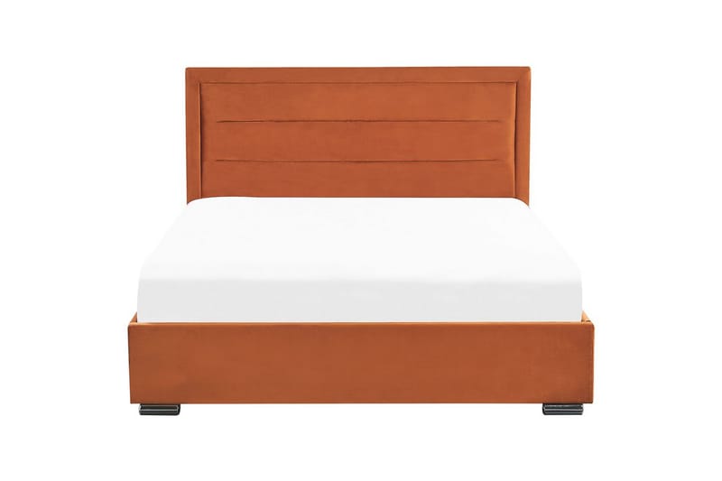 Säng med förvaring Rouen - Orange, 180x200 cm - Möbler - Säng - Säng med förvaring