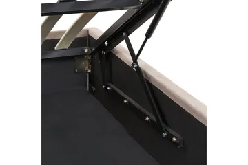 Säng med förvaring Rouen - Taupe, 140x200 cm - Möbler - Säng - Säng med förvaring